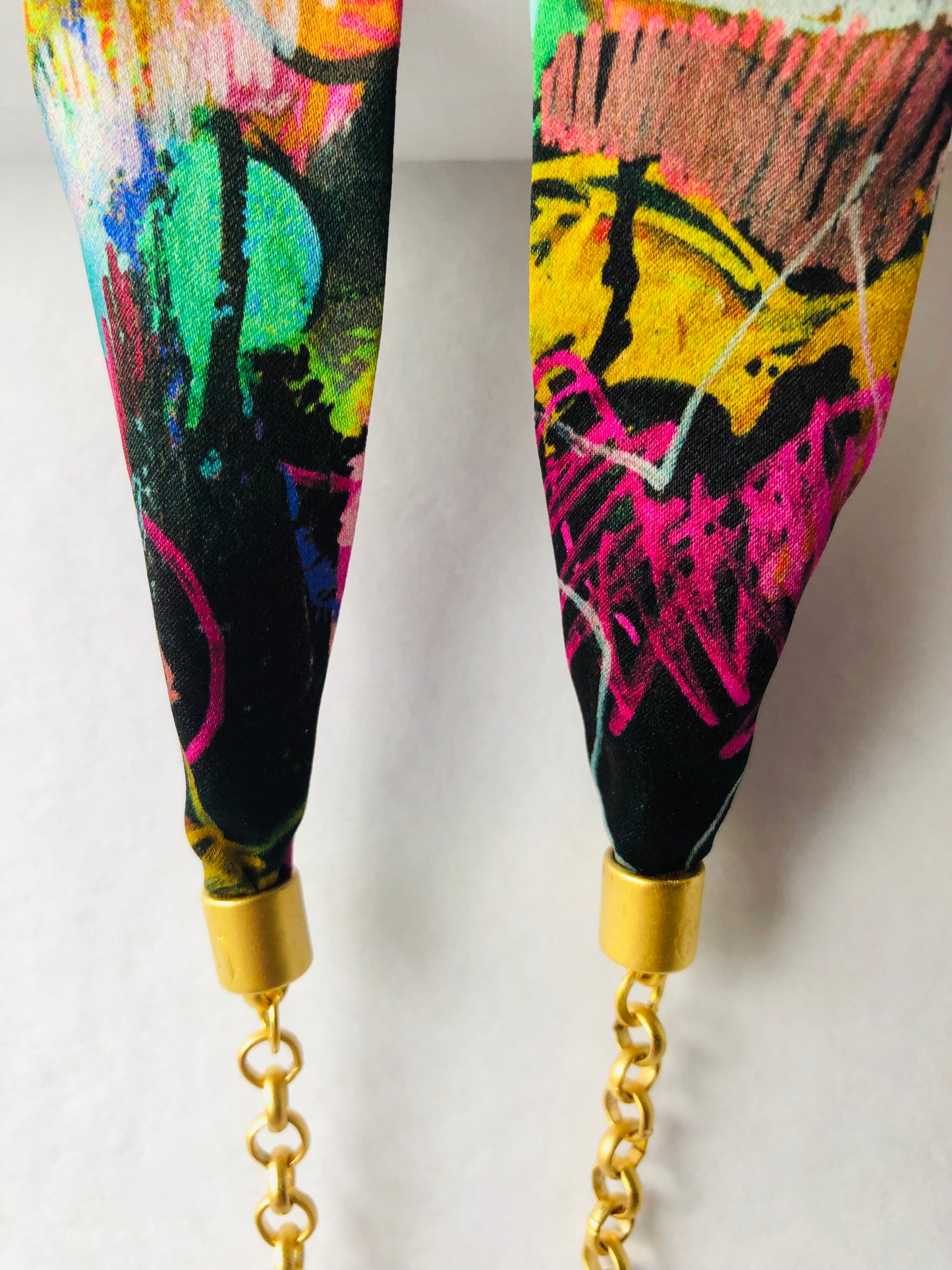 Silk Necklace | Elegant Jewellery | Liberty Print
