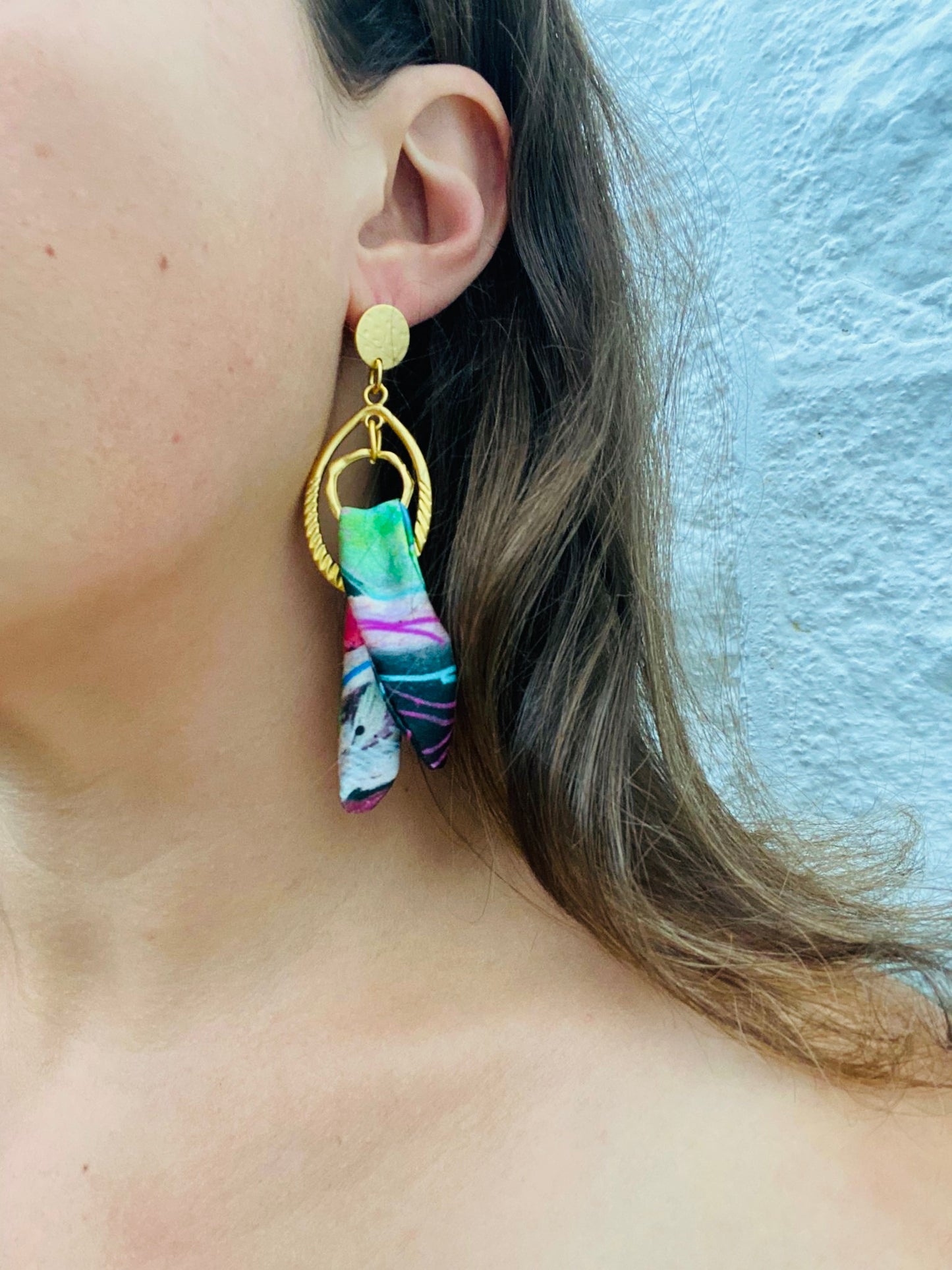 Silk Earrings | Liberty Print | Womens Unique Earrings
