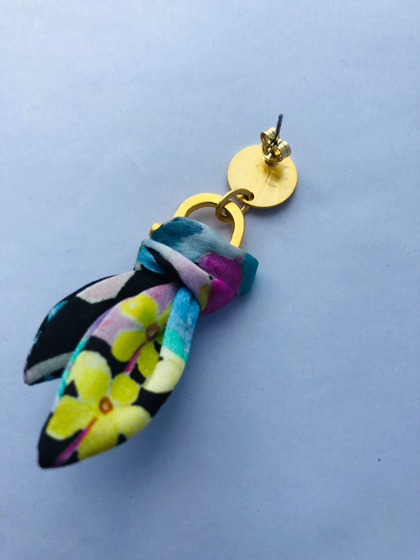 Silk Earrings | Liberty Print | Elegant Jewellery