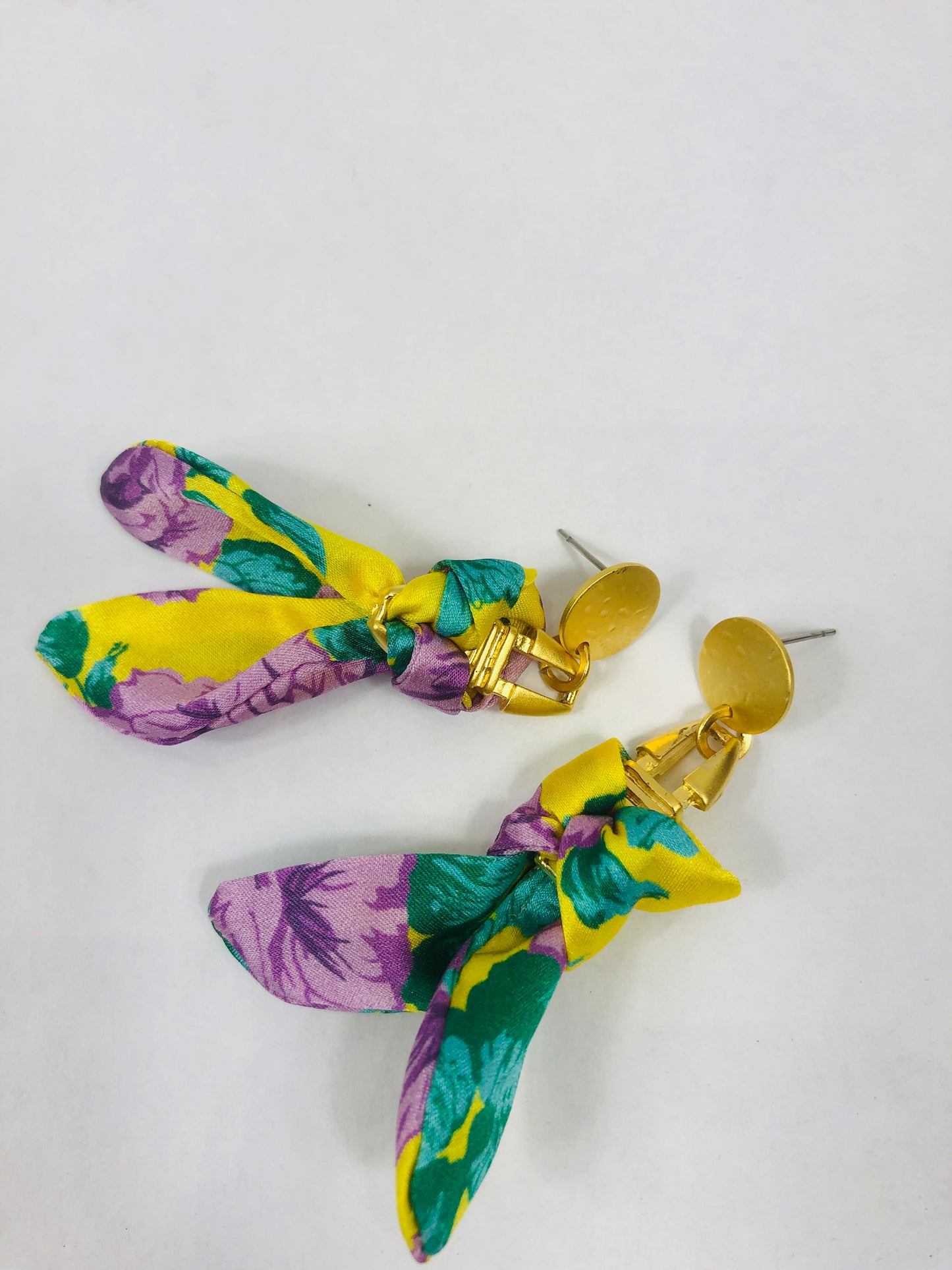 Silk Earrings | Aztec | Liberty Print | Unique Earrings | Floral